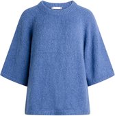 Co'Couture Dames Moto Shortie Trui Blauw maat XS