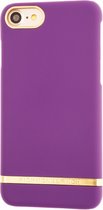 Apple iPhone 7 Hoesje - Richmond & Finch - Classic Serie - Hard Kunststof Backcover - Satin Purple - Hoesje Geschikt Voor Apple iPhone 7