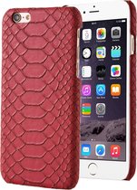 Apple iPhone 5/5s/SE Hoesje - Mobigear - Snake Serie - Hard Kunststof Backcover - Rood - Hoesje Geschikt Voor Apple iPhone 5/5s/SE