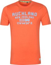 New Zealand Auckland - Te Au T-shirt Oranje - XXL - Modern-fit