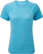 Ronhill Stride SS T-Shirt Dames Blauw