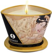 Shunga Massage Candle - Desire Vanilla - Massagekaars - 170 ml - Heerlijke Vanille Geur - Natuurlijke Oliën - Perfect Voor Erotische Massage