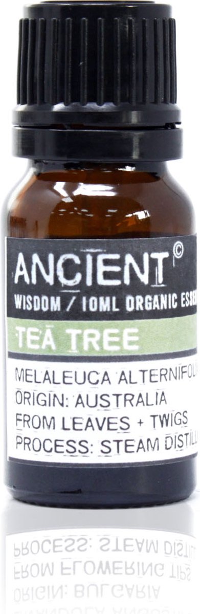 Goedkoopste Biologische Etherische Olie Tea Tree - 10ml - Essentiële Oliën Aromatherapie