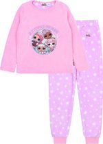 Roze-paarse fleece meisjespyjama LOL Suprise / 8-9 jaar 134 cm