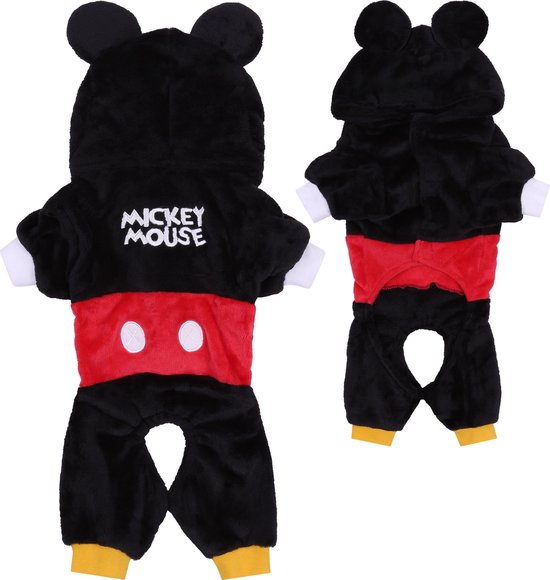 Vêtements pour Chien Zwart& Rouge Mickey Mouse DISNEY / M | bol