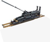 REPEAK Modelbouw WO2 Gustav Tank - Speelgoed - WO 2 - STEM - Puzzelen - 1:72 Schaal - Tank - 3864pcs