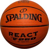 Spalding React TF-250 Ball 76968Z, Unisex, Oranje, basketbal, maat: 6