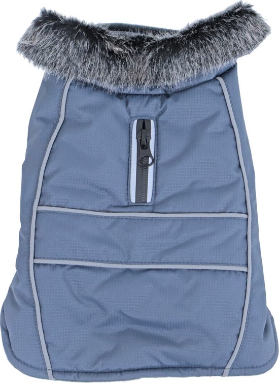 Flamingo Hondenjas Koda - Hondenkleding - 45 cm Bordeaux - Jas - Pets Place