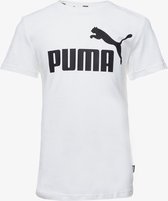Puma Essentials kinder sport t-shirt - Wit - Maat 176
