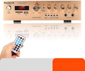 Stereo Receiver - Stereo Set - Home Cinema Set - HiFi Receiver - Home Theater Receiver - HiFi Amplifier - Bluetooth 5.0 FM Radio - 1200W