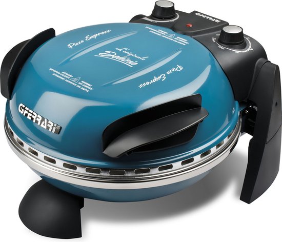 G3 Ferrari Delizia - Pizzaoven elektrisch - 400°C - Vuurvaste pizzasteen Ø31 cm - Pizza in 5 min - Blauw — afbeelding 3