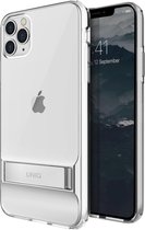 Uniq - iPhone 11 Pro Max, hoesje cabrio, stand up crystal, transparant
