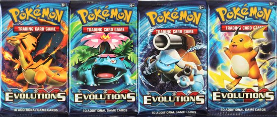 Afbeelding van het spel Pokémon Evolutions XY12 booster pack ORIGINEEL
