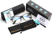 MM Brands Blauw Licht Bril Met Filter - Computerbril Zonder Sterkte - Anti Blue Light Blocking Glasses - Beeldscherm – Game