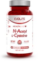 aminozuren - Aminozuren - N-Acetyl L-Cysteine (NAC) 100 caps Evolite -  + Pill Box