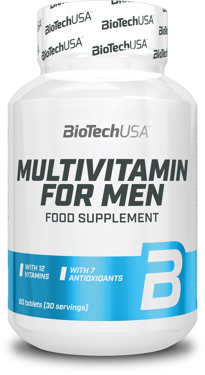Multivitamin for Men - 60 Tablets - BiotechUSA