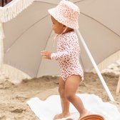 Swim Essentials - UV Zonnehoed Baby - Old Pink Panterprint - 0-1 jaar - 0 - 12 maanden