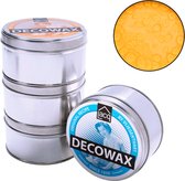 Lacq Decowax Boenwas – Gold Metallic - Hoogwaardige Meubelwas - Natuurlijke ingrediënten - Bescherming & Verzorging - Houtoppervlakken - Antiek & Meubels - 370 ml