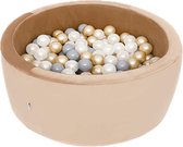 Mio Amore - Ballenbak velvet Goud 90x30 (incl. 200 ballen)