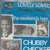 CHUBBY CHECKER - LOVELY  LOVELY 7 "vinyl