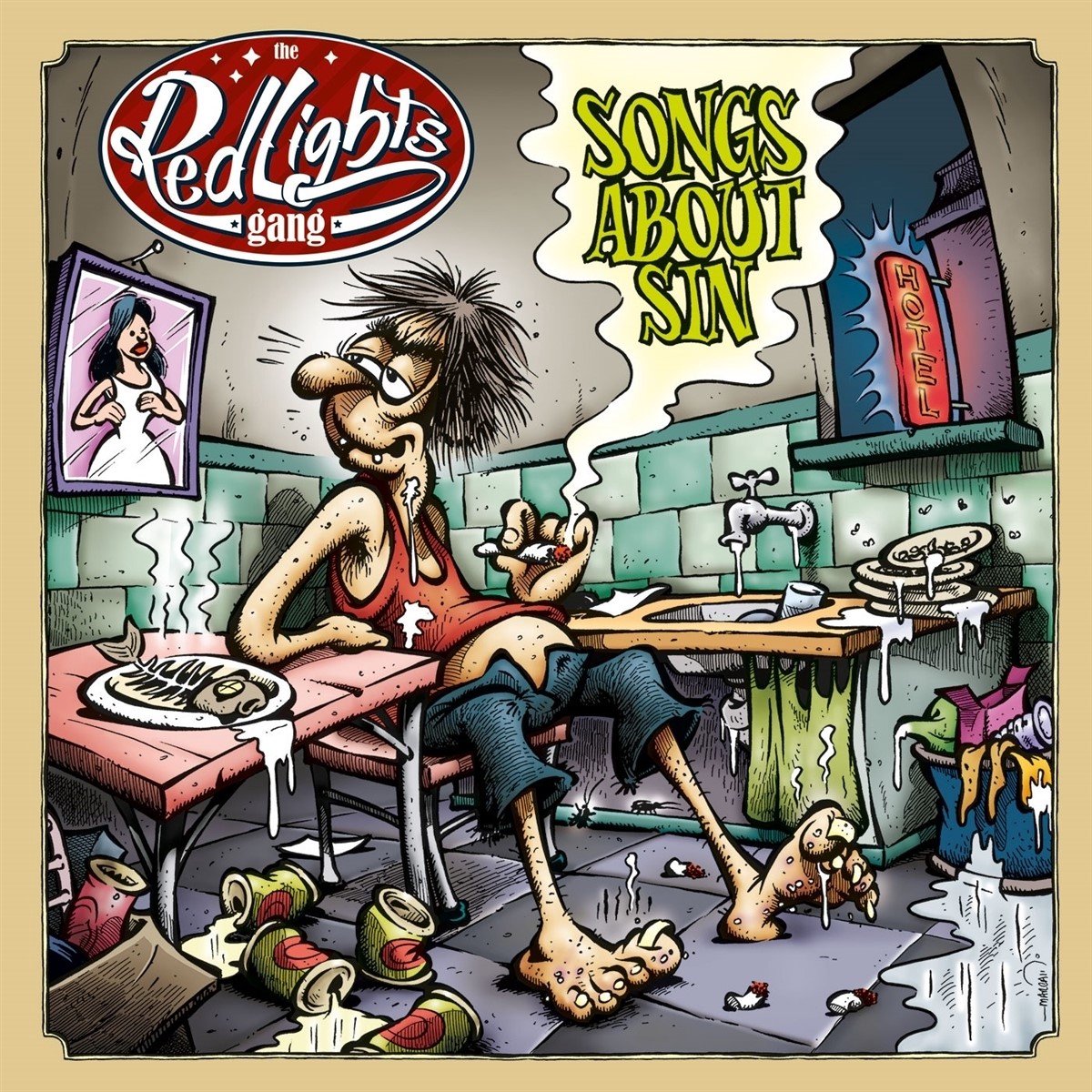 The Red Lights Gang - Songs About Sin (LP)