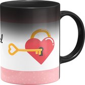 Magische mok “Jij hebt de sleutel tot mijn hart” |Valentijn cadeautje voor haar / hem | Valentijn cadeau| Valentijn cadeautje vrouw | Liefdes cadeau