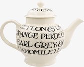 Emma Bridgewater Teapot 4 Mug Black Toast