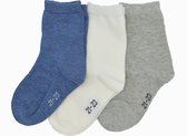 Baby Bio sokken - 12 baby sokjes - jongens & meisjes - maat 19-20 - 80% hoogwaardige biologisch katoen - Naadloos aan de teen