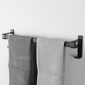 Cgoods porte-serviettes sans perçage - porte-serviettes de bain - porte-serviettes - porte-serviettes - 60CM