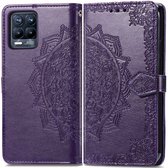 iMoshion Mandala Booktype pour Realme 8 (Pro) - Violet