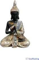 Thaise Boeddha - Bouddha Beeld (21cm) - Zittend Meditatie Boeddha