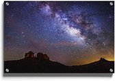 Walljar - Milky Way - Muurdecoratie - Plexiglas schilderij
