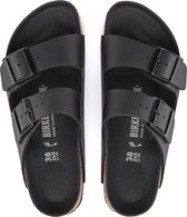 Birkenstock Arizona Slippers Triple Black Narrow-fit | Zwart | Imitatieleer | Maat 40 | 1019069