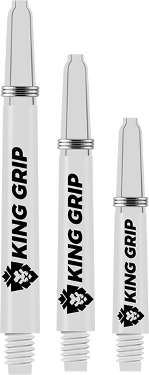 KOTO King Grip Pro White - Dart Shafts Inbetween