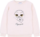 Fleece, ecru meisjes sweatshirt - Harry Potter / 122-128 cm