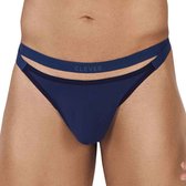 Clever Moda - Agleam String Blauw - Maat L - Heren string - String voor mannen