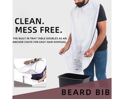 Badkamer - Schort Mannen - Baardschort - Schorten Voor Mannen - Baard Cape - Scheerschort