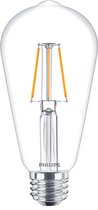 Philips Corepro LEDbulb E27 Edison Filament Helder 4W (40W) 470lm - 827 Zeer Warm Wit