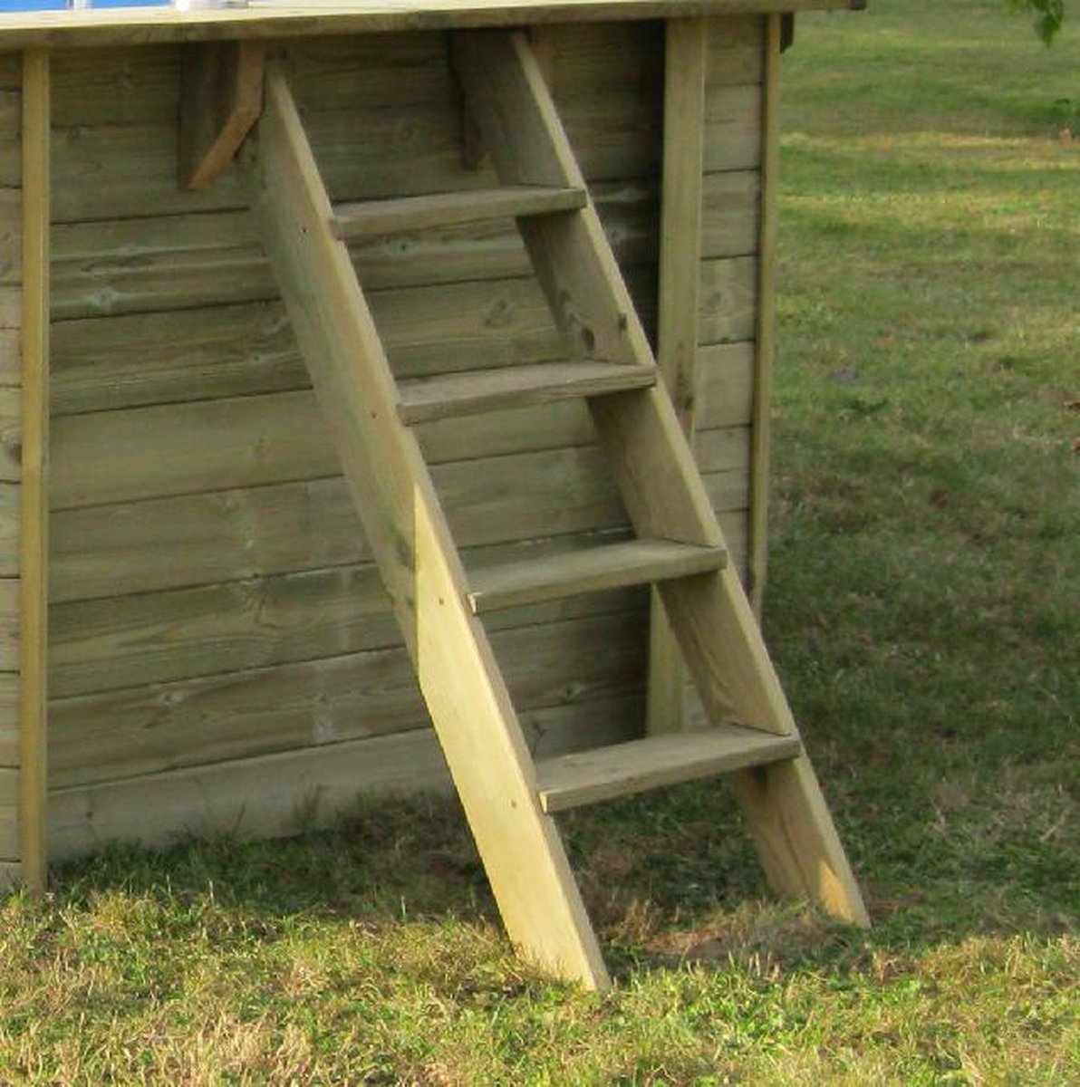 Gre Houten zwembad Loire - Rechthoekig - 420 cm - Grenen