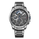 Tommy Hilfiger TH1791347 Horloge - Staal  - Grijs  - Ø 46 mm