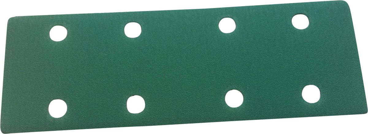 Schuurpapier groen strook P80 70*125mm