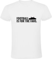 Football is for the Fans PSV Heren  t-shirt | Eindhoven | Philips Stadion | Wit