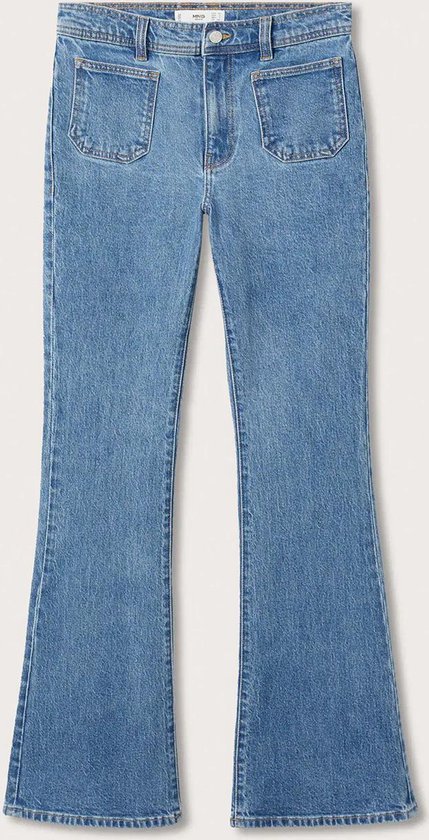 Mango Jeans Flared Jeans Met Zakken 27042508 Tm Dames Maat - W46 | bol.com