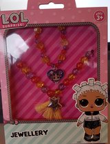 L.O.L SURPRISE - ARMBAND + HALSKETTING - MET BEDEL