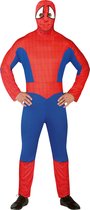 Fiestas Guirca Verkleedpak Spider-man Heren Polyester Rood/blauw Mt L