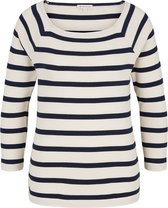 TOM TAILOR T-shirt caree stripe Dames T-shirt - Maat S