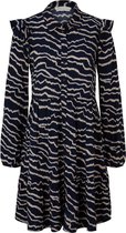 TOM TAILOR mini dress with ruffle detail Dames Jurk - Maat L