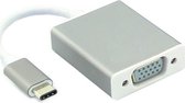 USB Type-C naar VGA Kabel Adapter Zilver