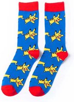 Pokemon Sokken-Pikachu-Grappig-One size-Unisex-Sokken-Socks-Happy-Happy Socks