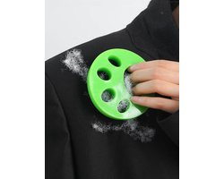 Huisdierhaar verwijderaar - Wasmachine Herbruikbare Haarverwijderaar - Anti haren - Accessoires Wasmachine - Groen - 1 stuk